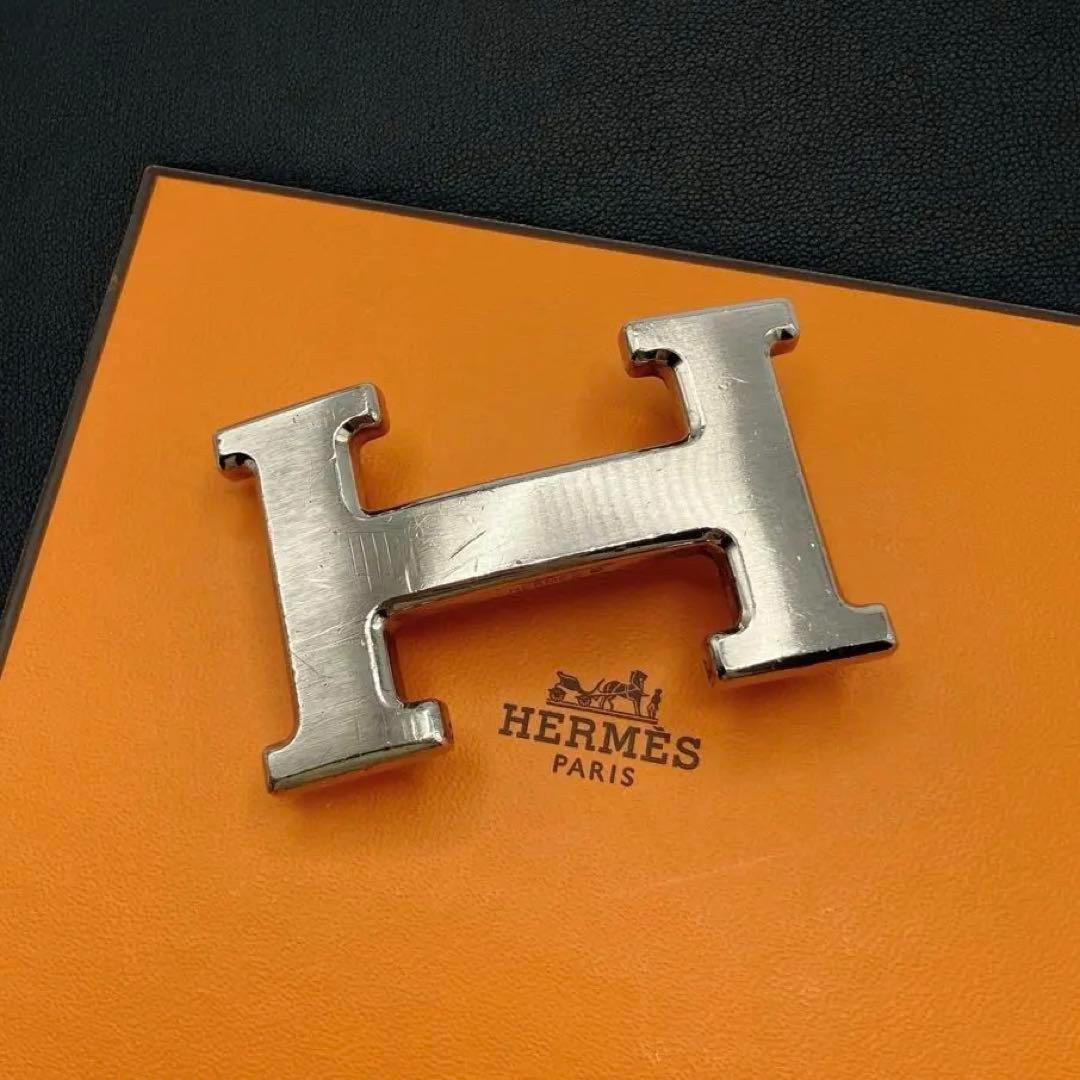 良品✨ エルメス コンスタンス ベルトバックル シルバー