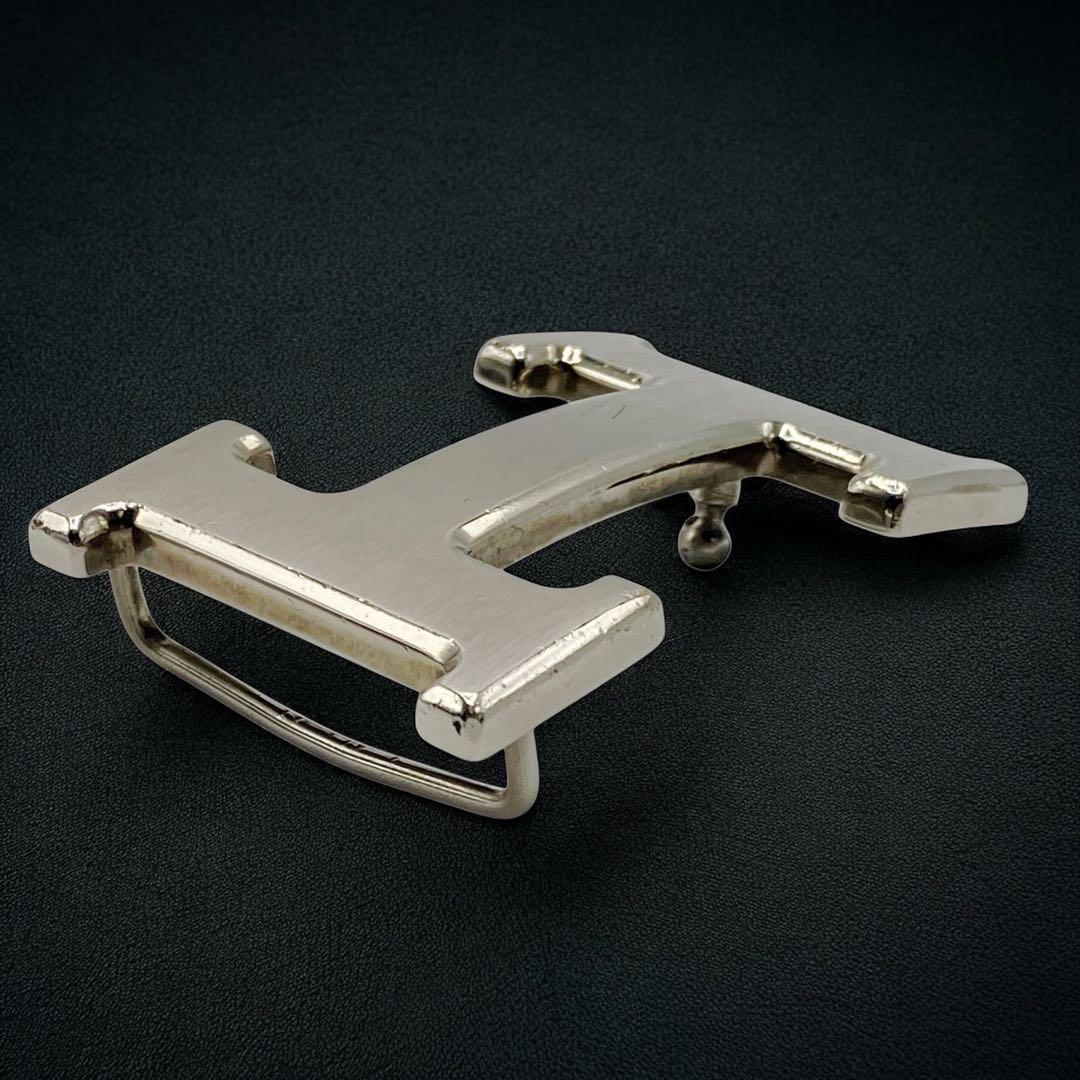 良品✨ エルメス コンスタンス ベルトバックル シルバー 5