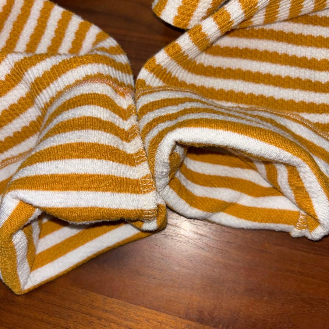 ZARA マルチボーダーサマーニット Mハイネック　d745 18