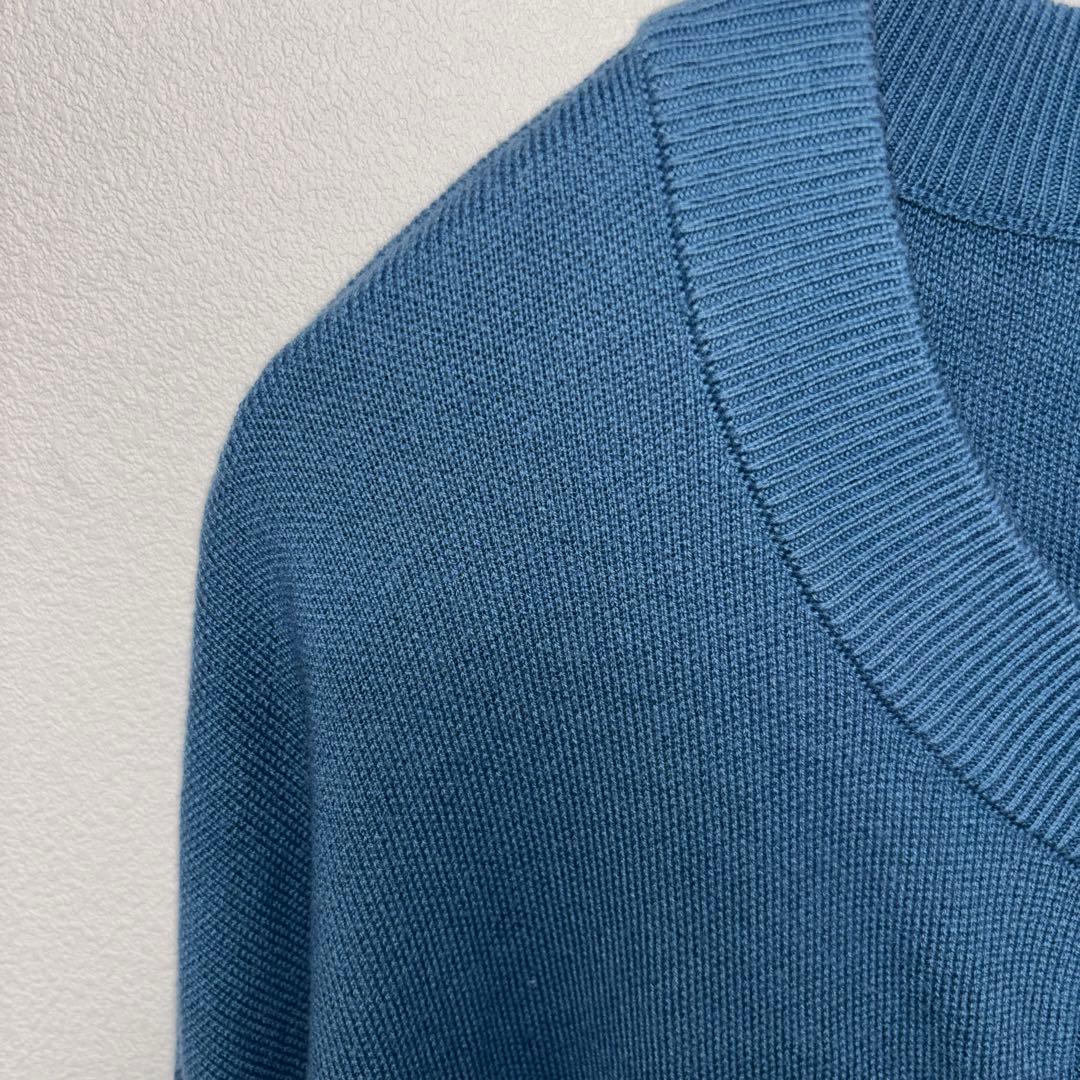 PAGEBOY バルーン袖ブルーカーディガン ゆったりFサイズd680 4