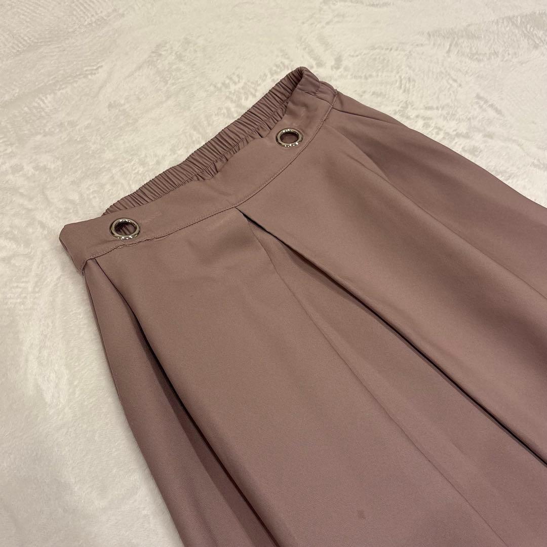 . r.p.s ロング　フレアスカート ロング　ベージュ M相当　膝下　無地 4