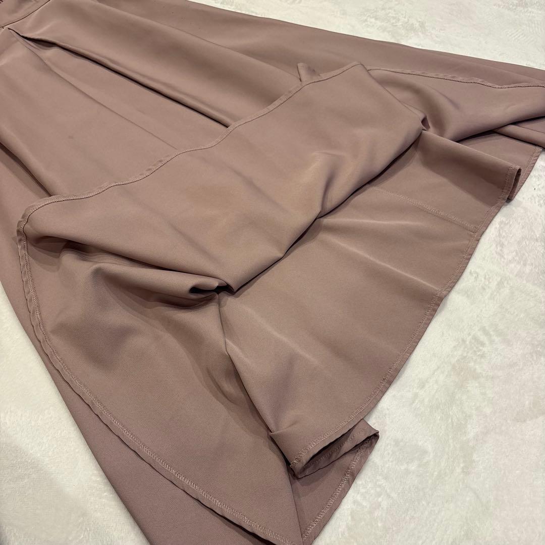 . r.p.s ロング　フレアスカート ロング　ベージュ M相当　膝下　無地 6