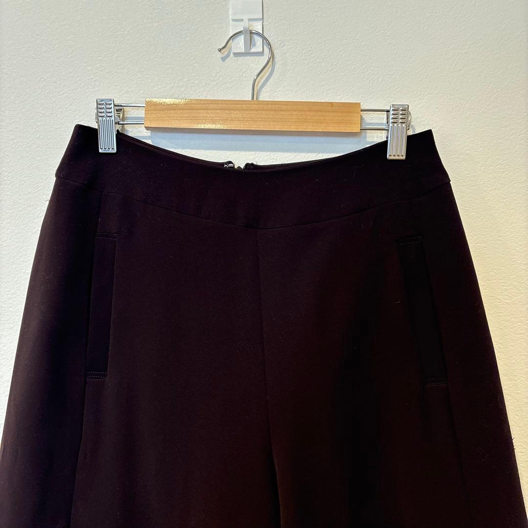 ローズバッド ガウチョパンツ ワイド 茶色　ブラウン M ゆったり 2