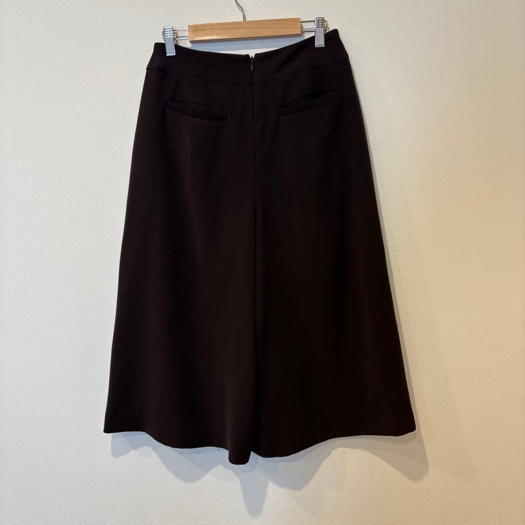 ローズバッド ガウチョパンツ ワイド 茶色　ブラウン M ゆったり 3