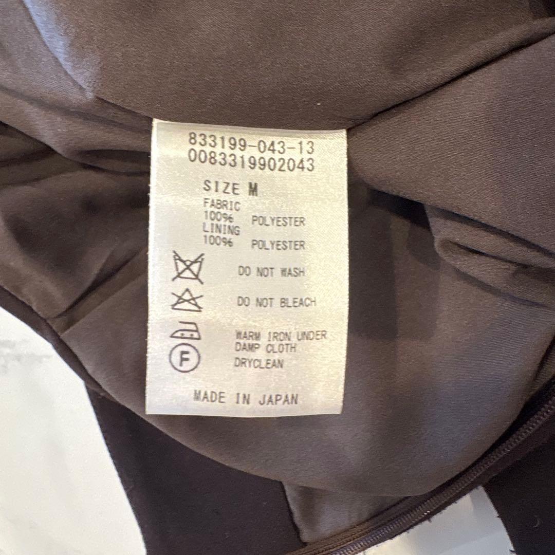 ローズバッド ガウチョパンツ ワイド 茶色　ブラウン M ゆったり 9