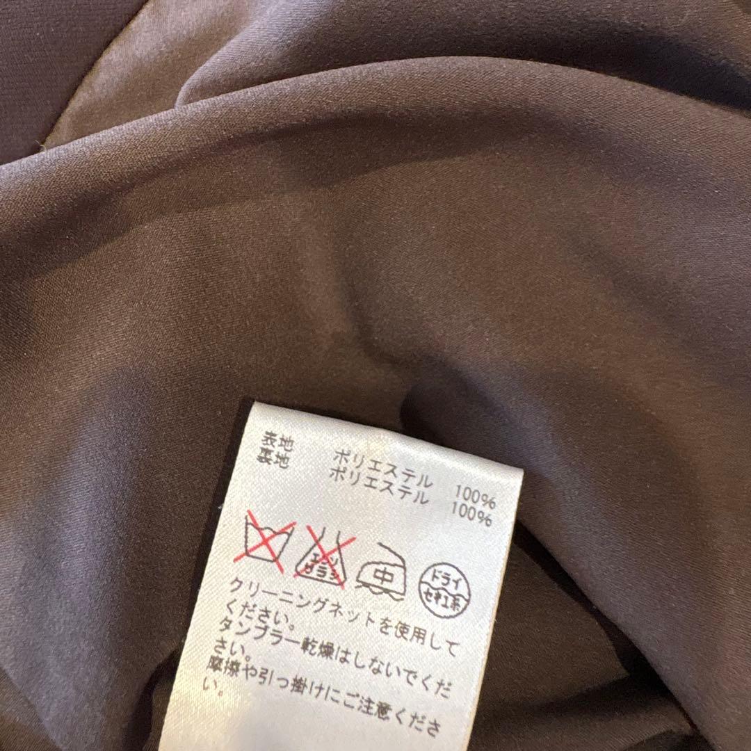 ローズバッド ガウチョパンツ ワイド 茶色　ブラウン M ゆったり 10