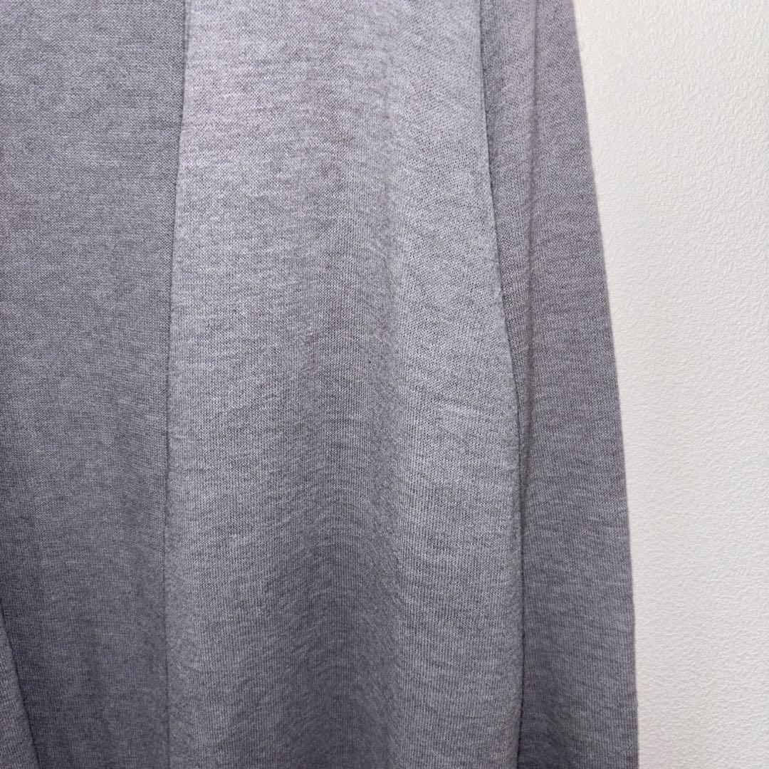 DHC グレー ロングカーディガン Lサイズノーボタン d679 8