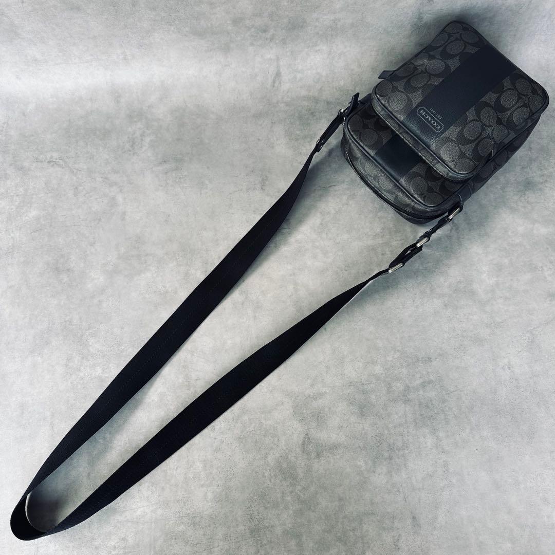 COACH Heritage Striped Flight Bag 12