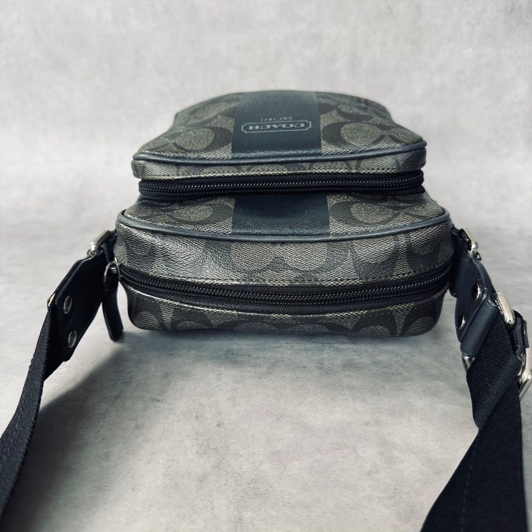 COACH Heritage Striped Flight Bag 6