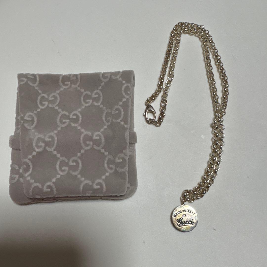 GUCCI シルバー ペンダントネックレス 3