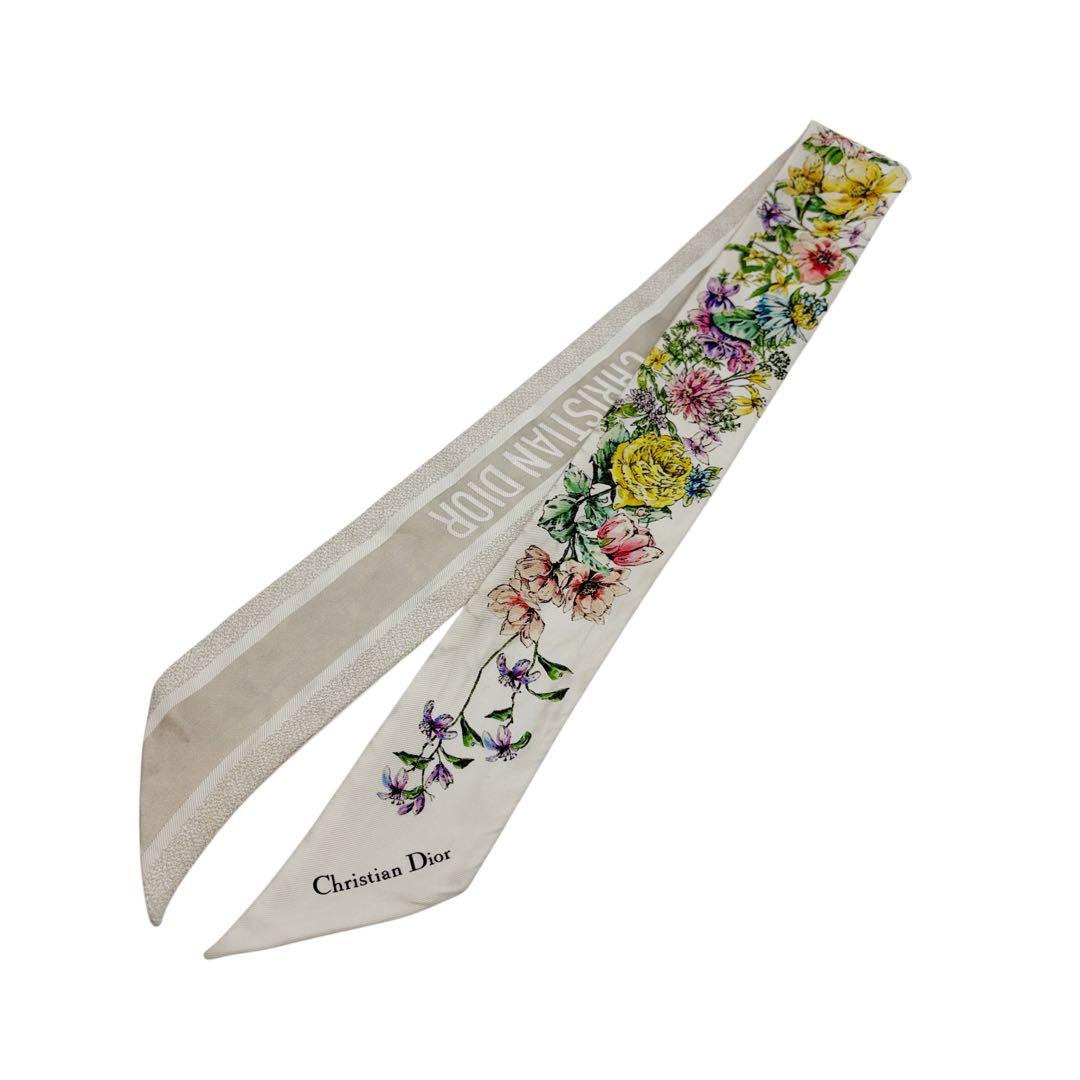 ⭐️良品⭐️ ディオール D-フローラル ミッツァ スカーフ 花柄