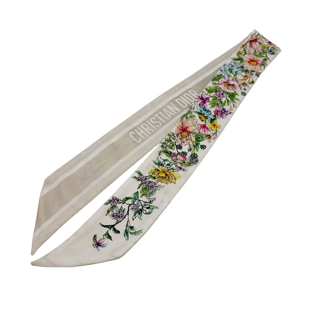 ⭐️良品⭐️ ディオール D-フローラル ミッツァ スカーフ 花柄 2