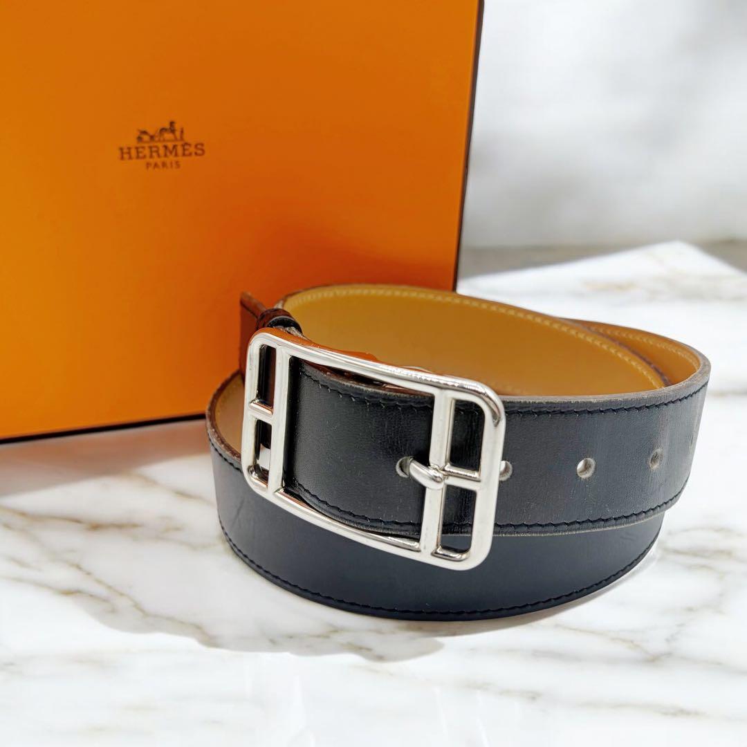 ⭐️美品⭐️ エルメス ベルト ケープゴット 75 シルバーバックル