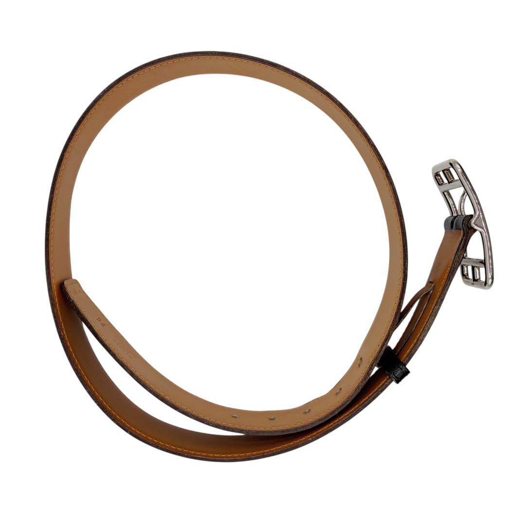 ⭐️美品⭐️ エルメス ベルト ケープゴット 75 シルバーバックル 3