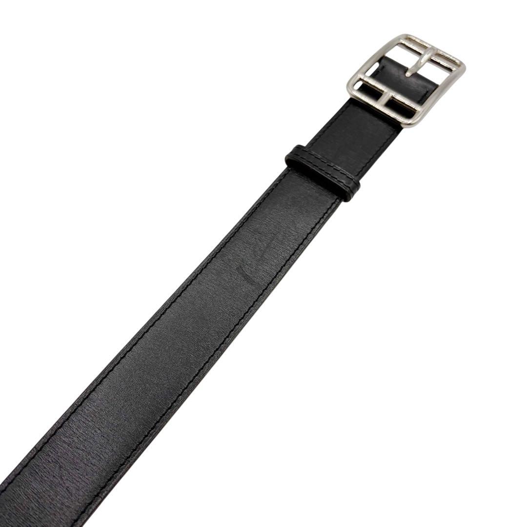 ⭐️美品⭐️ エルメス ベルト ケープゴット 75 シルバーバックル 4