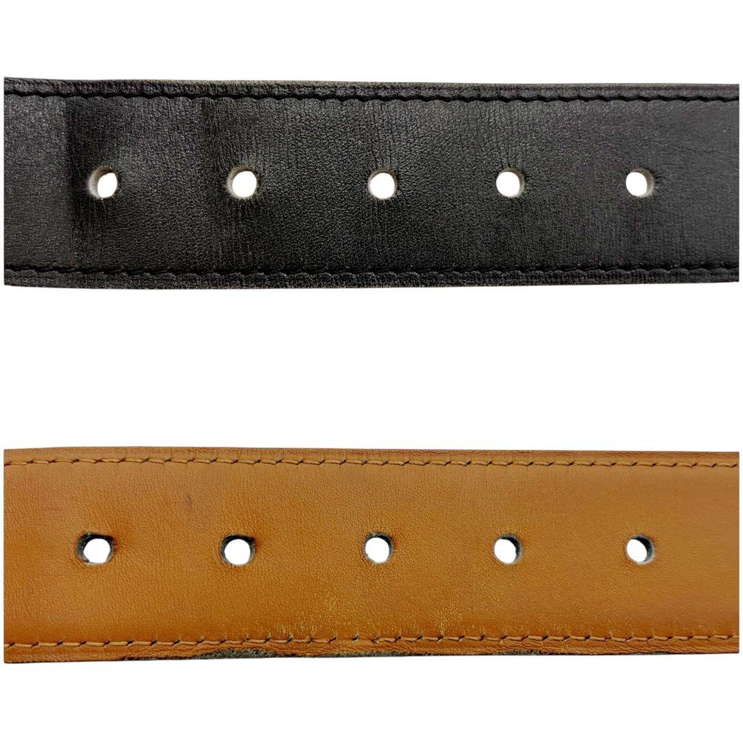 ⭐️美品⭐️ エルメス ベルト ケープゴット 75 シルバーバックル 9