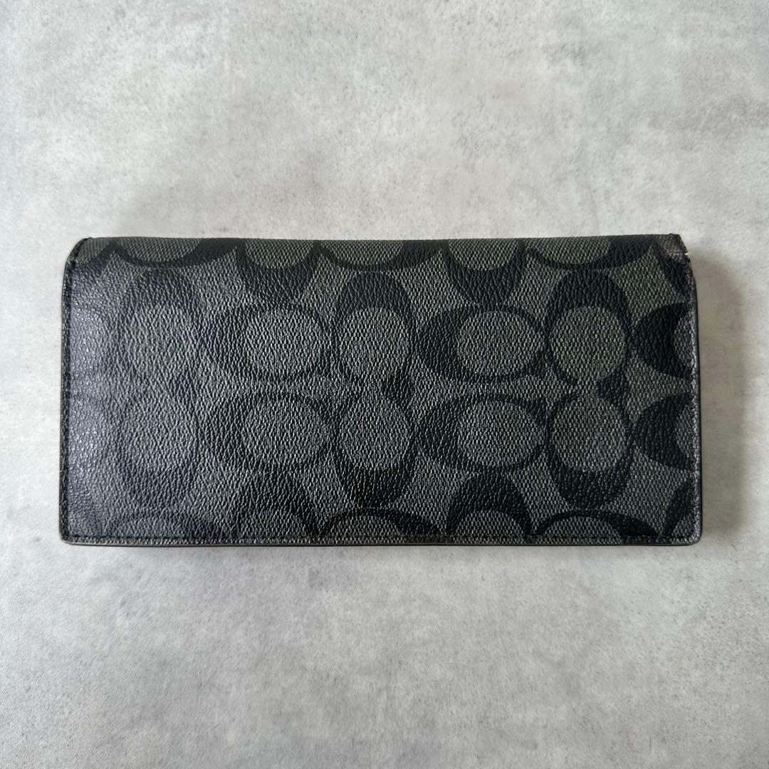 COACH Signature bifold long wallet