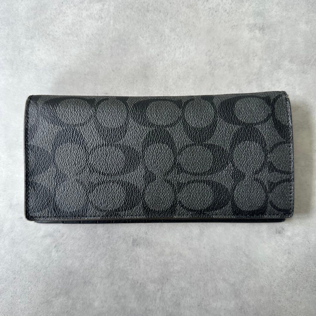COACH Signature bifold long wallet 2