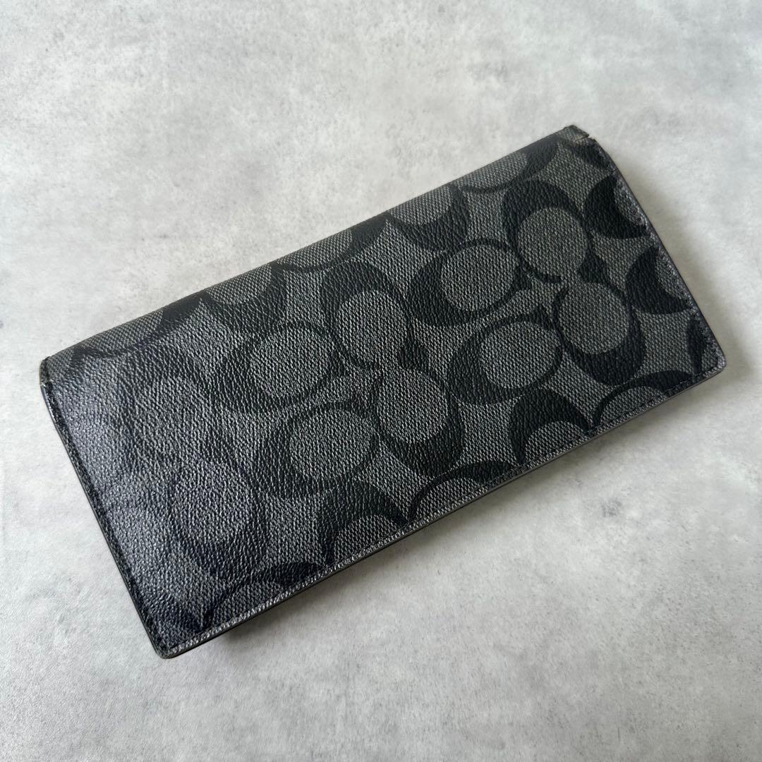 COACH Signature bifold long wallet 3