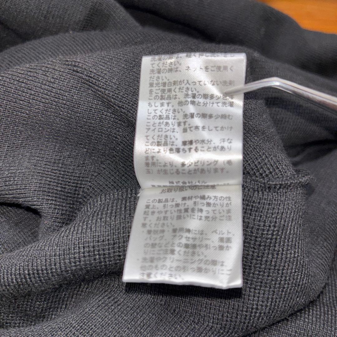 Chico ブラック ポロニットミニワンピース Fサイズ　d688 14