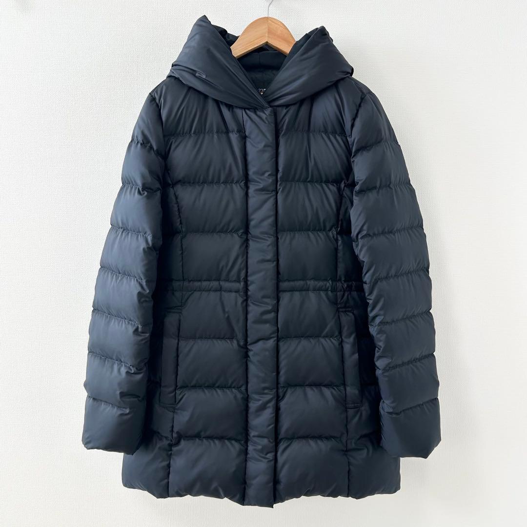 2024AW✨23区 シレータフタ ミドル丈 ダウンコート　ネイビー　40