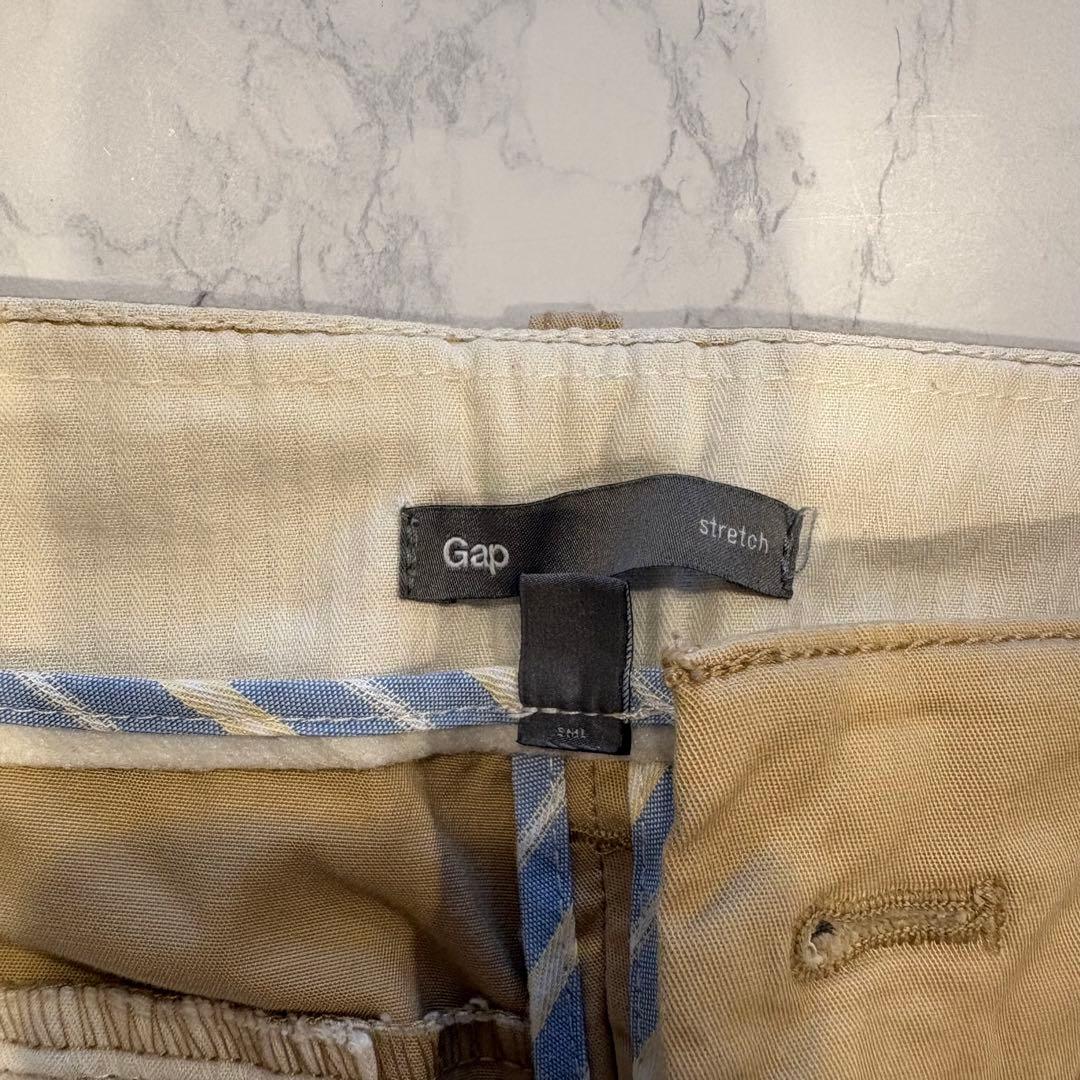 ギャップ チノパン ストレッチ ベージュ スリム メンズ S 無地　カジュアル 6