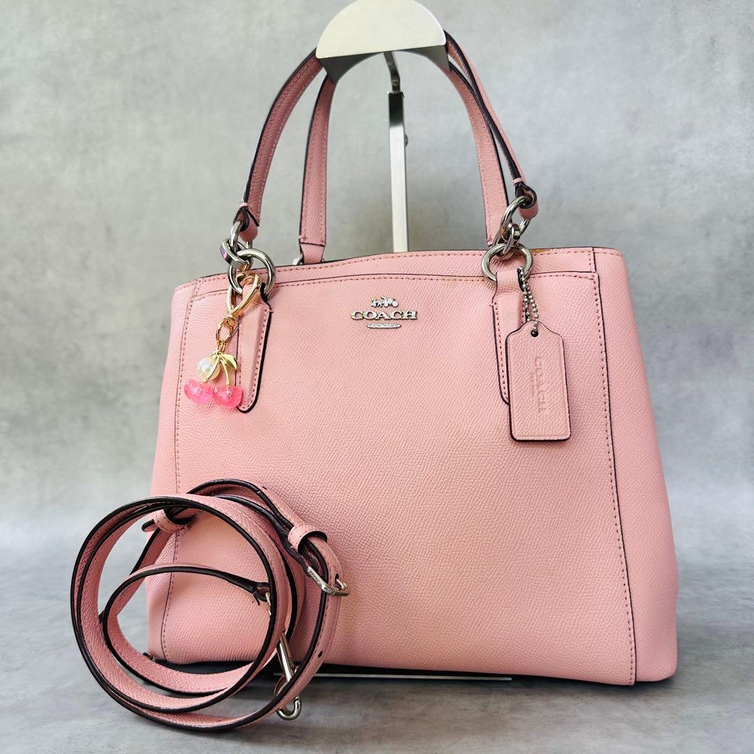 Y2K COACH PINK Minetta Crossbody Handbag