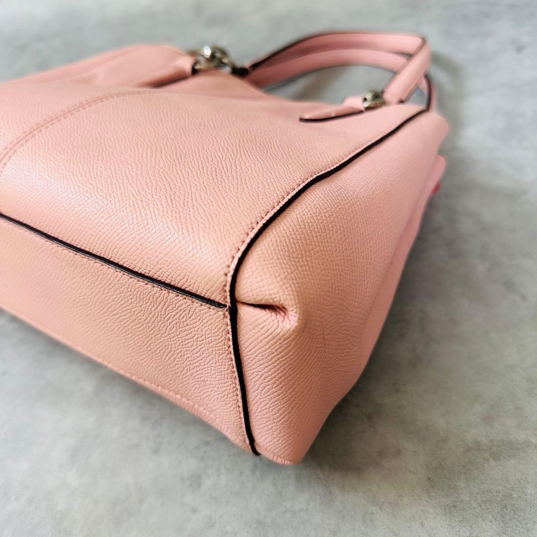 Y2K COACH PINK Minetta Crossbody Handbag 11