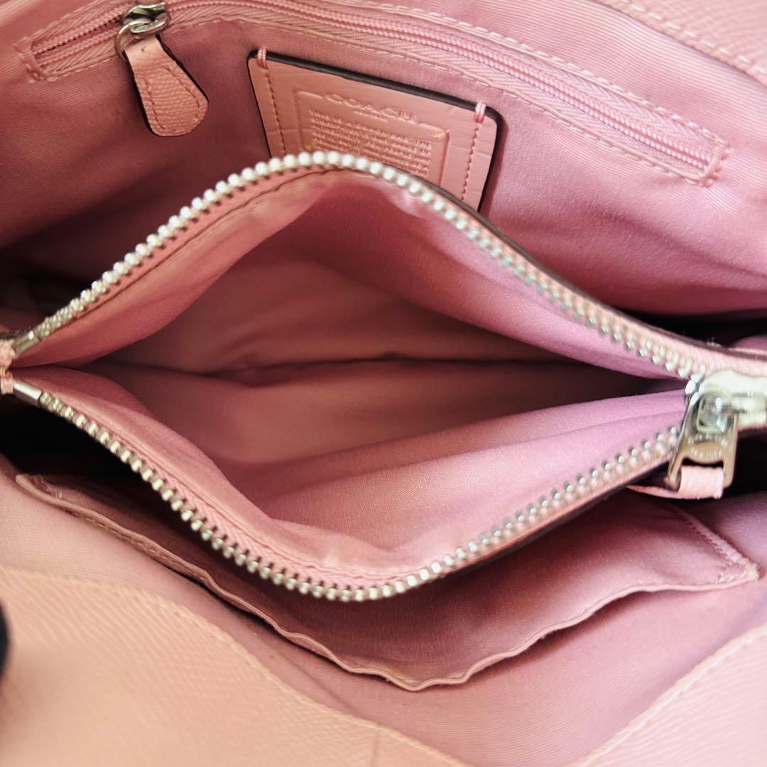 Y2K COACH PINK Minetta Crossbody Handbag 17