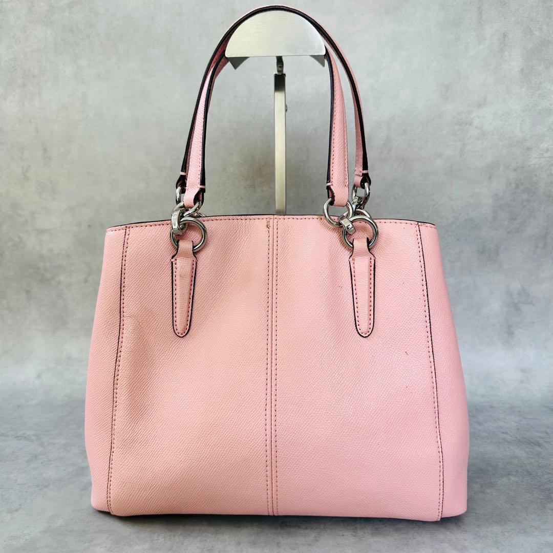 Y2K COACH PINK Minetta Crossbody Handbag 3