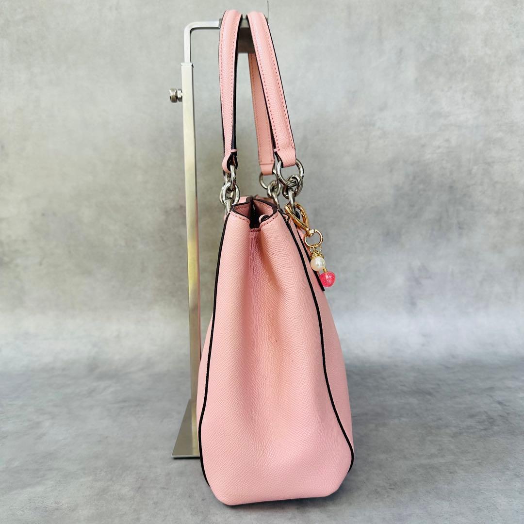 Y2K COACH PINK Minetta Crossbody Handbag 4