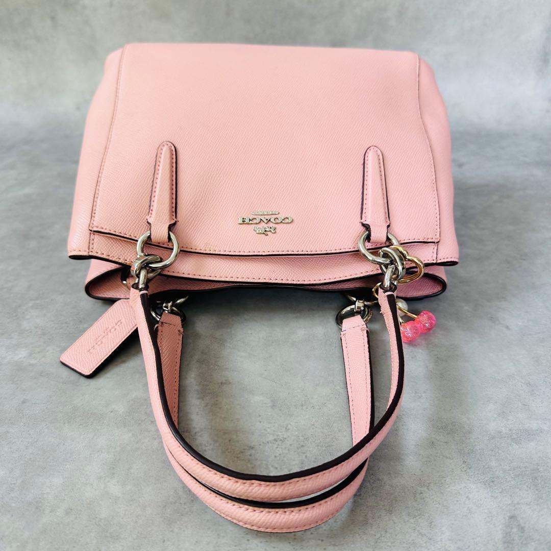 Y2K COACH PINK Minetta Crossbody Handbag 6