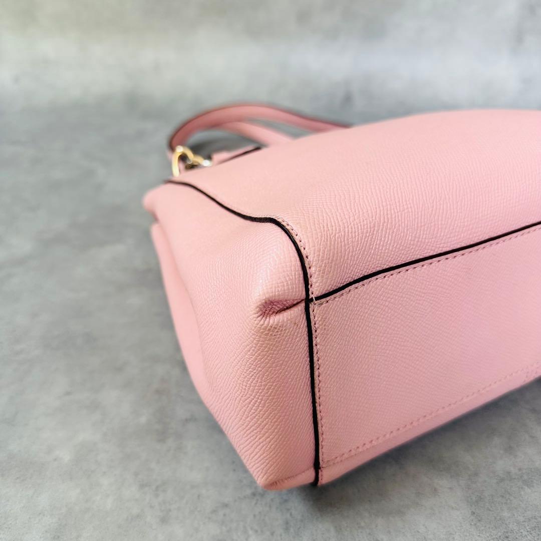 Y2K COACH PINK Minetta Crossbody Handbag 8