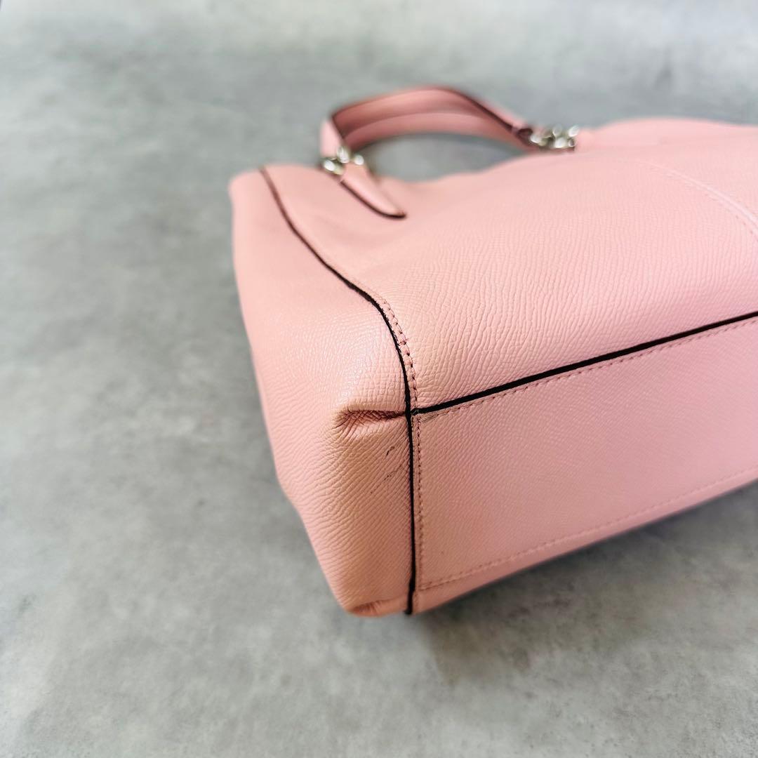 Y2K COACH PINK Minetta Crossbody Handbag 10