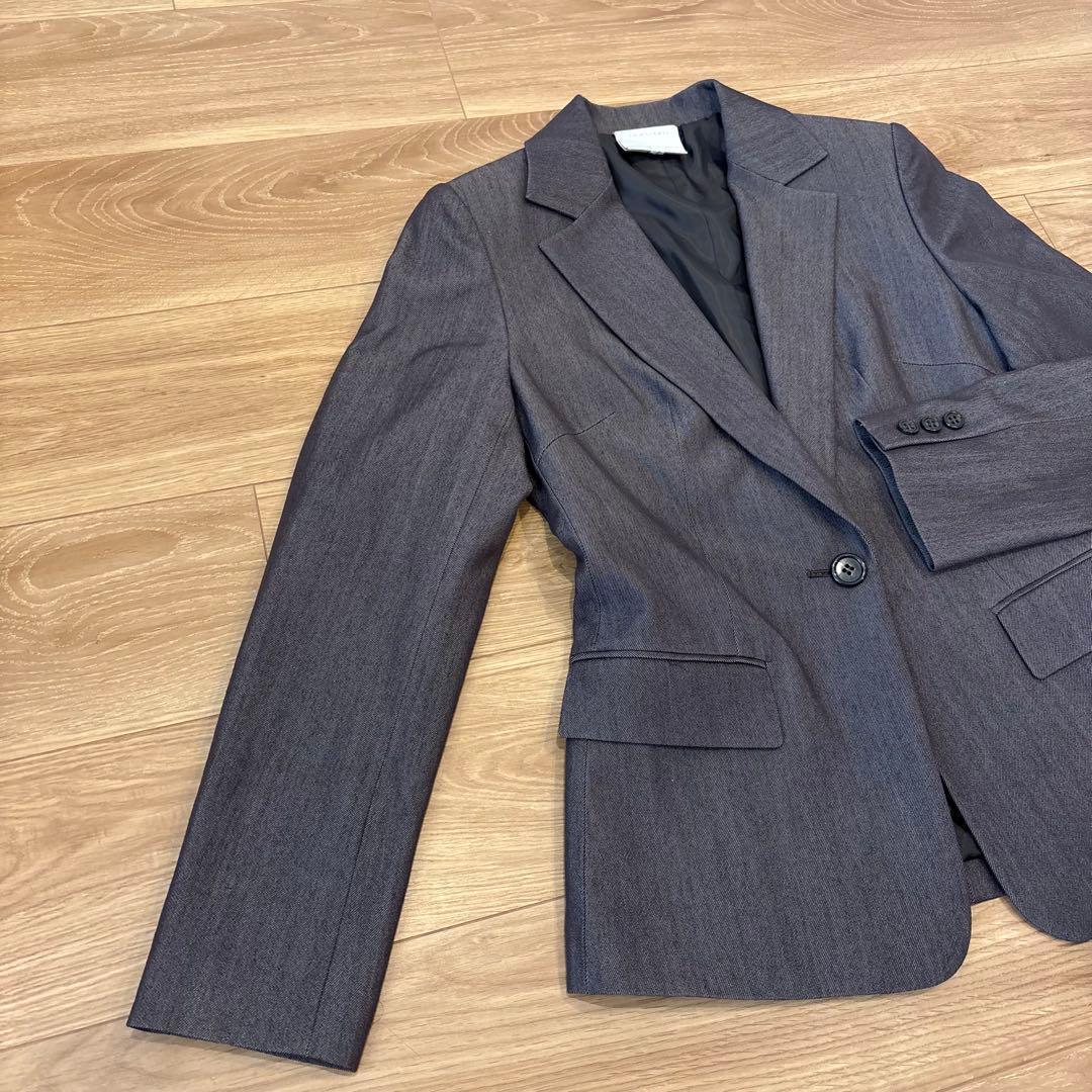 .EMMA JAMES テーラードジャケット ストレッチ 灰色　グレー 9 2