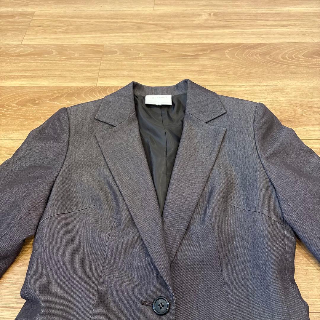 .EMMA JAMES テーラードジャケット ストレッチ 灰色　グレー 9 4
