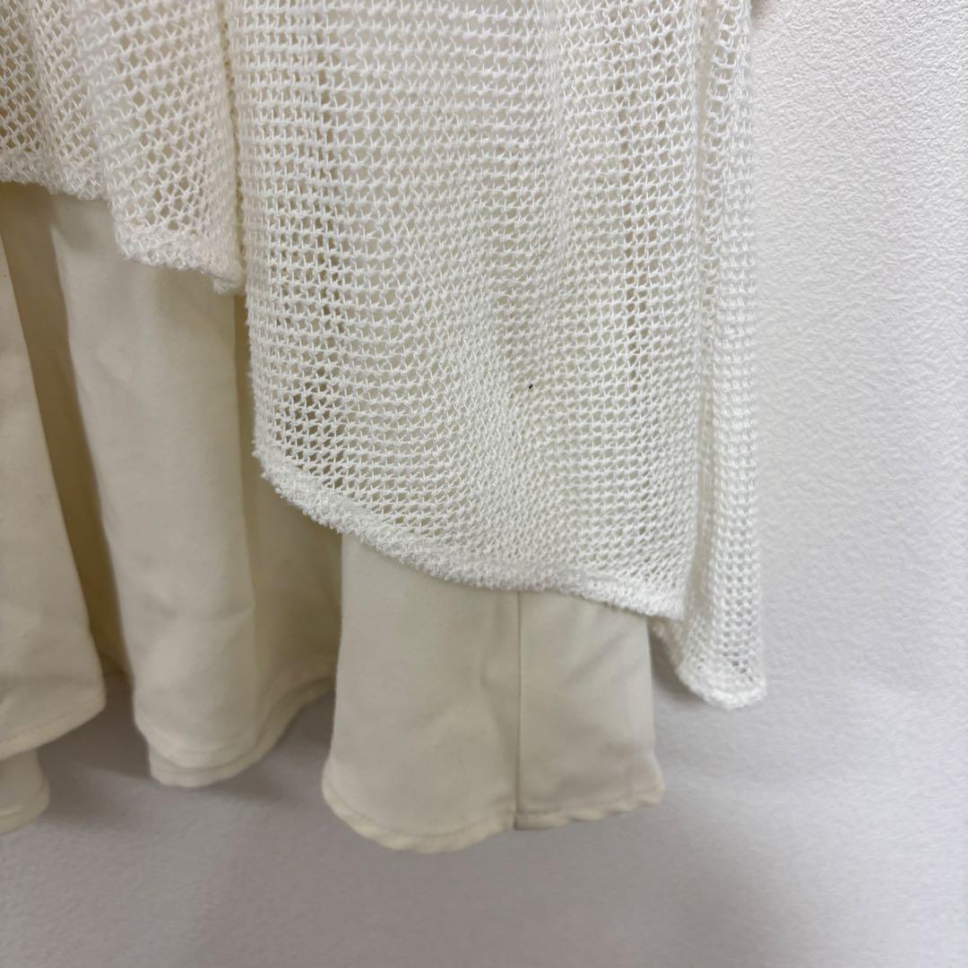 E hyphen world galleryノースリーブトップスFフレアd733 9