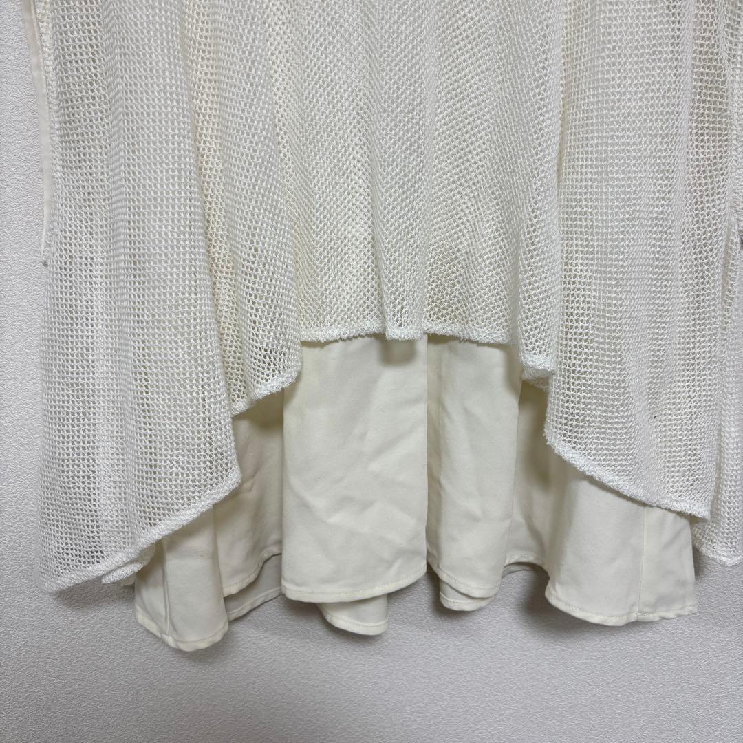 E hyphen world galleryノースリーブトップスFフレアd733 10