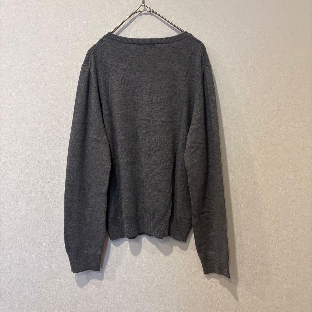 オフオン ニットカーディガン 長袖 グレー 灰色　38 シンプル　きれいめ 6