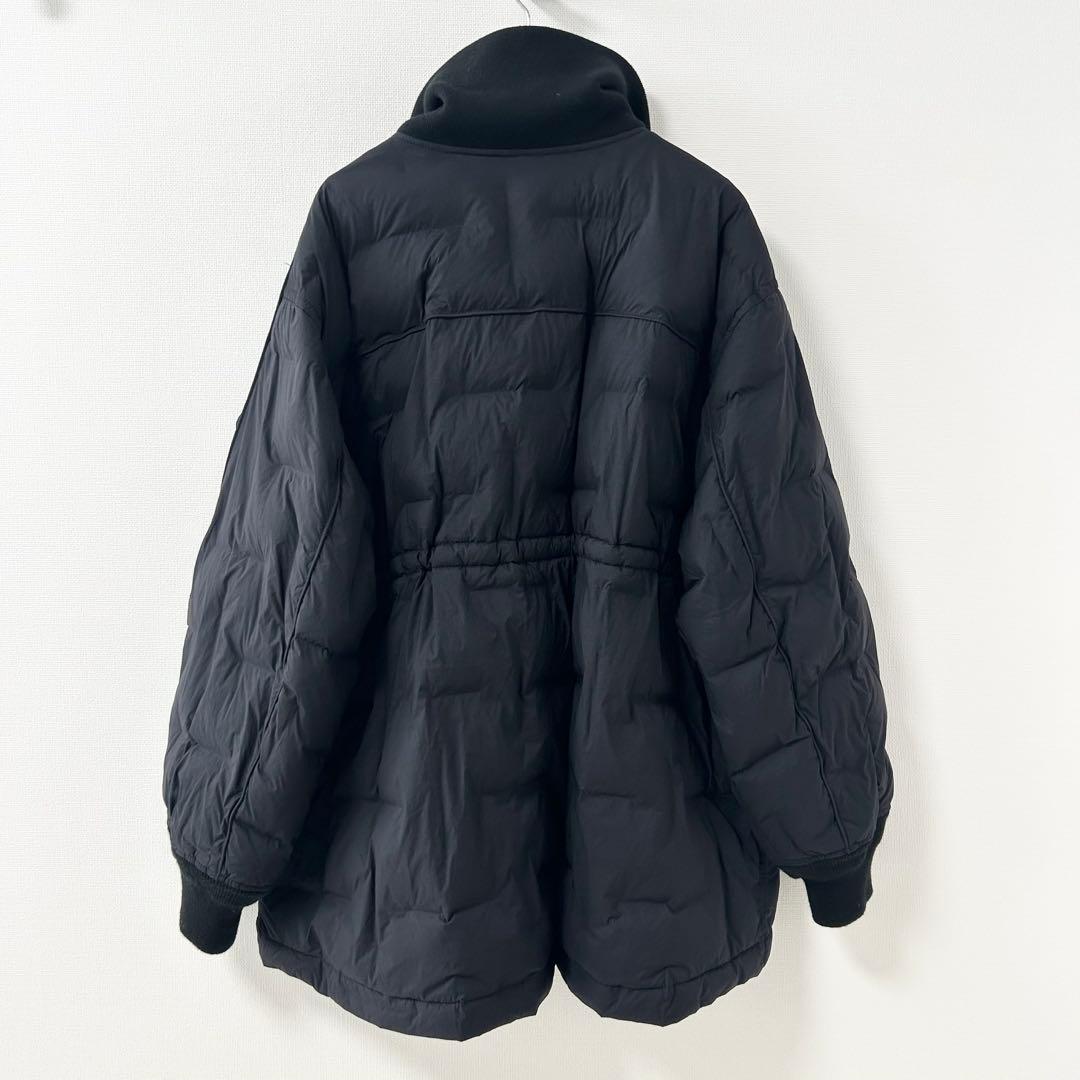 2024AW✨アダムエロペ　ドロストキルティングブルゾン　ブラック 2