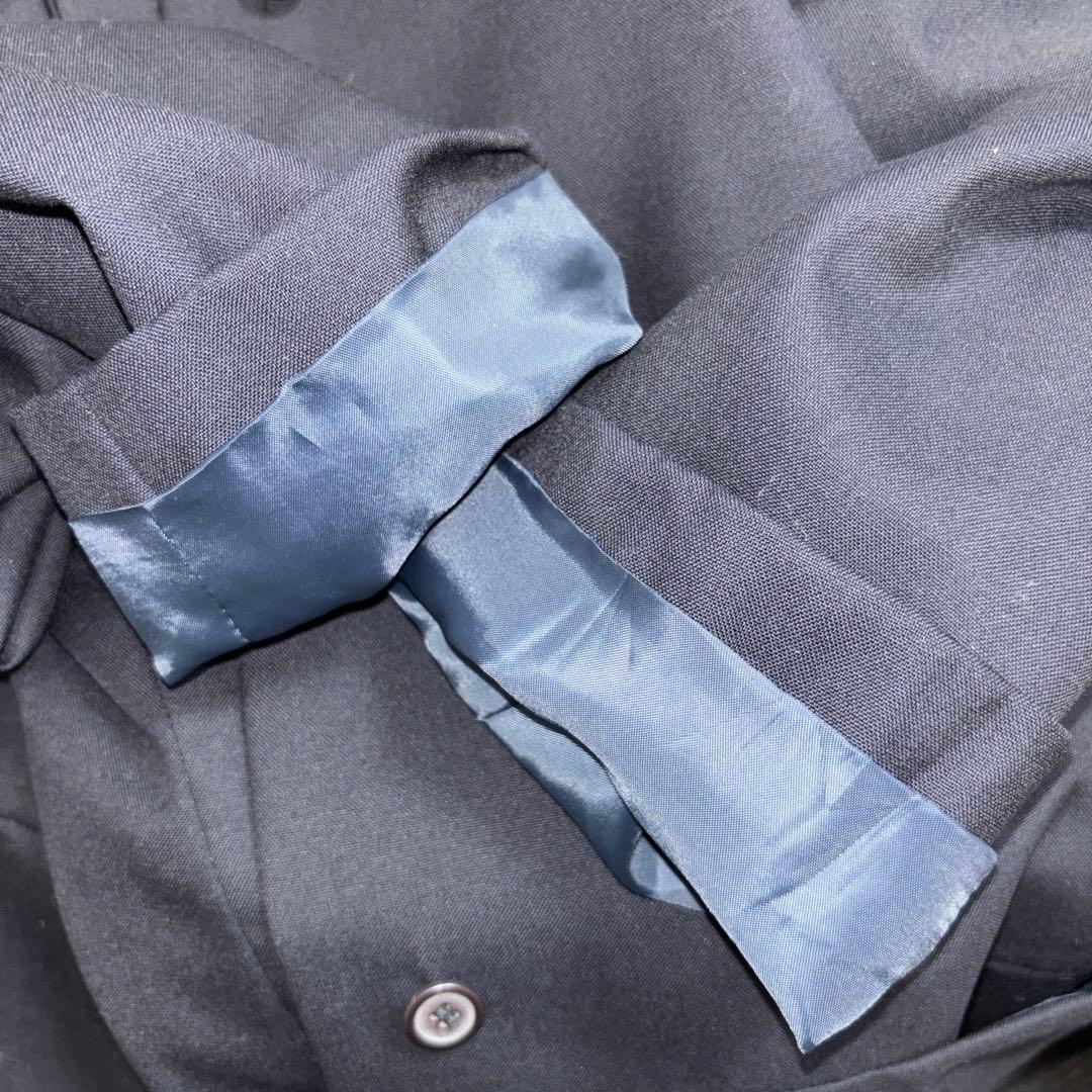 UNTITLED ブラックスーツジャケットビジネス肩パッド有 S日本製d717 14