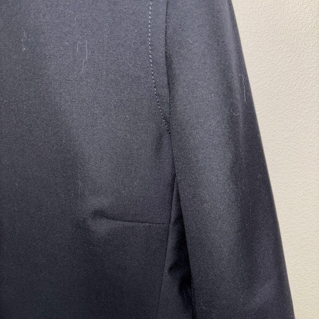 UNTITLED ブラックスーツジャケットビジネス肩パッド有 S日本製d717 8