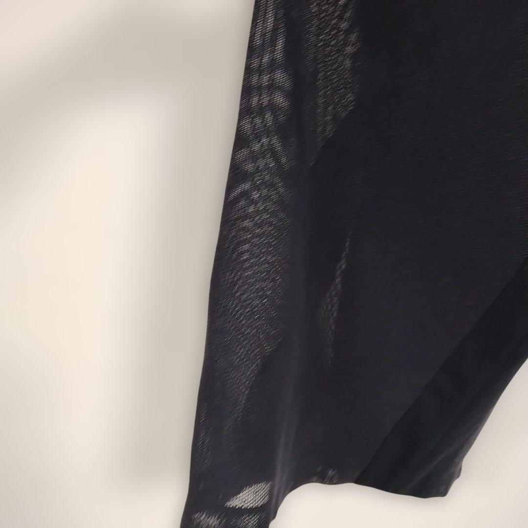 【ベラルディ】ネイビーブラック ノースリーブ タイトドレス S スタイリッシュ 16