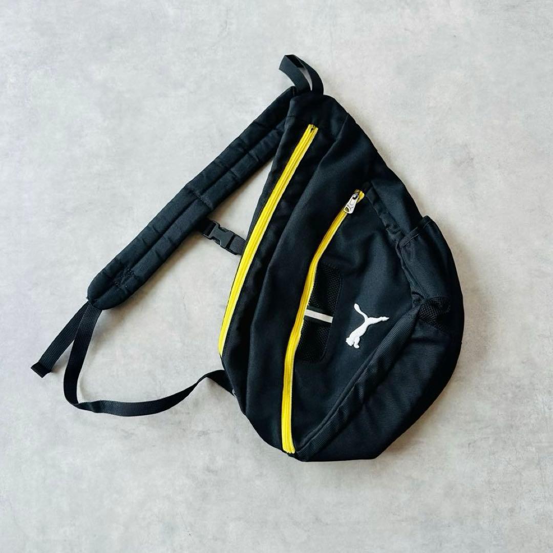 archive PUMA Sling bag BLACK YELLOW