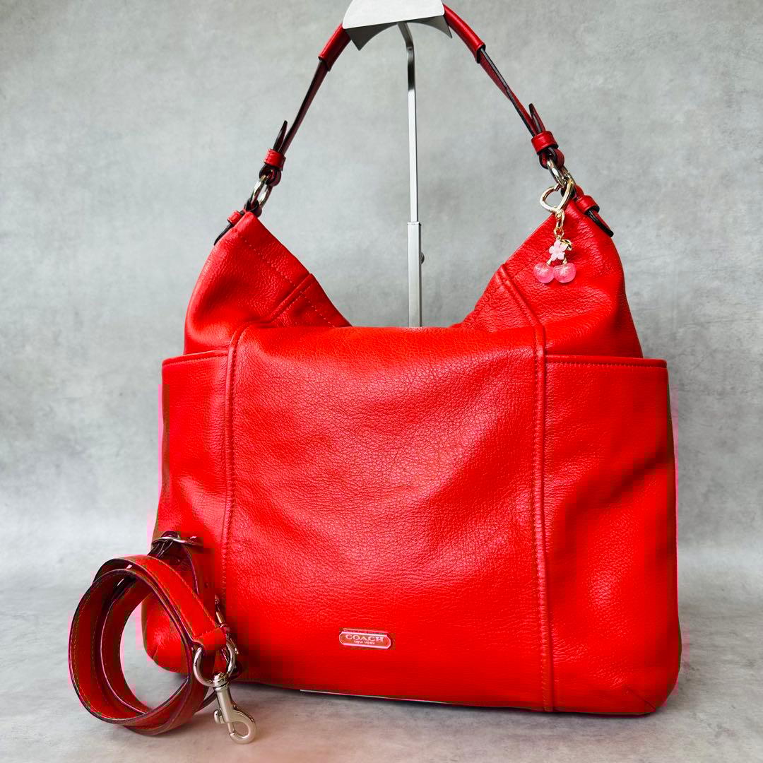 Y2K COACH Park Leather Hobo 2way Bag