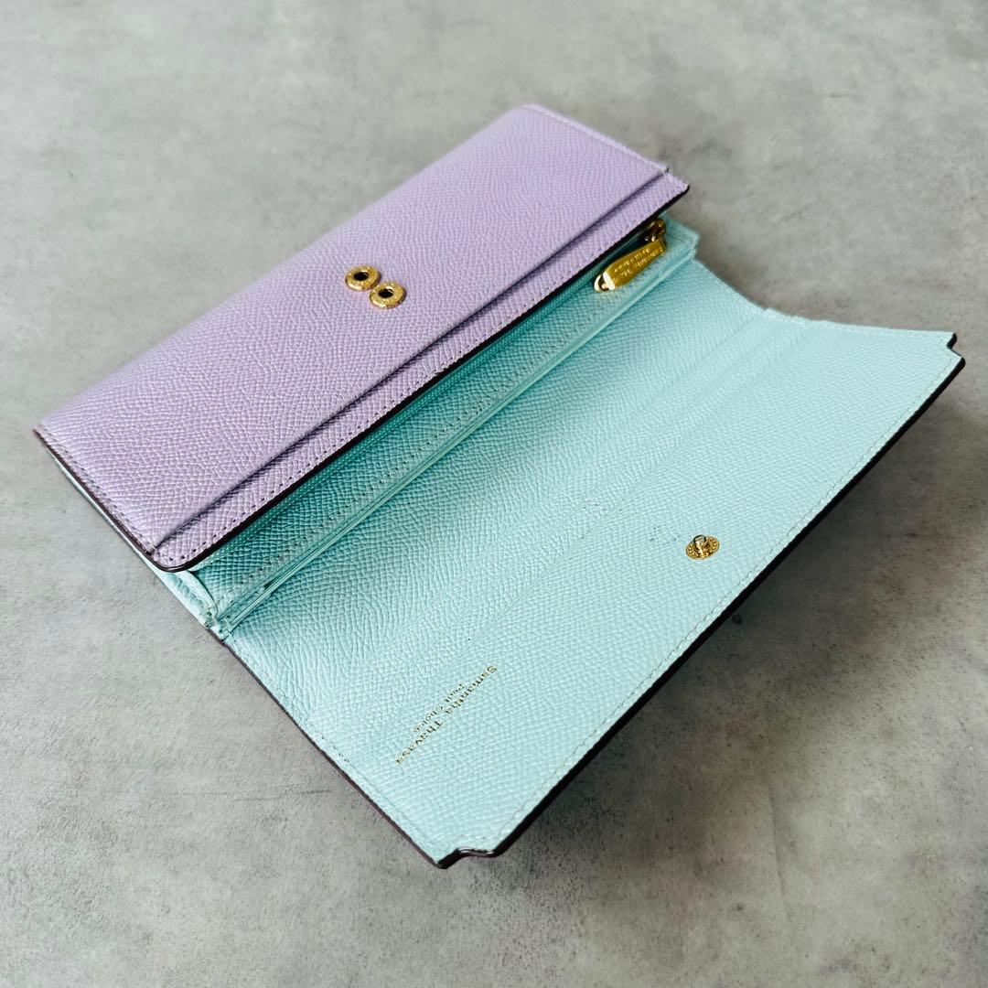 Samantha Thavasa インサイドバイカラー 長財布 9