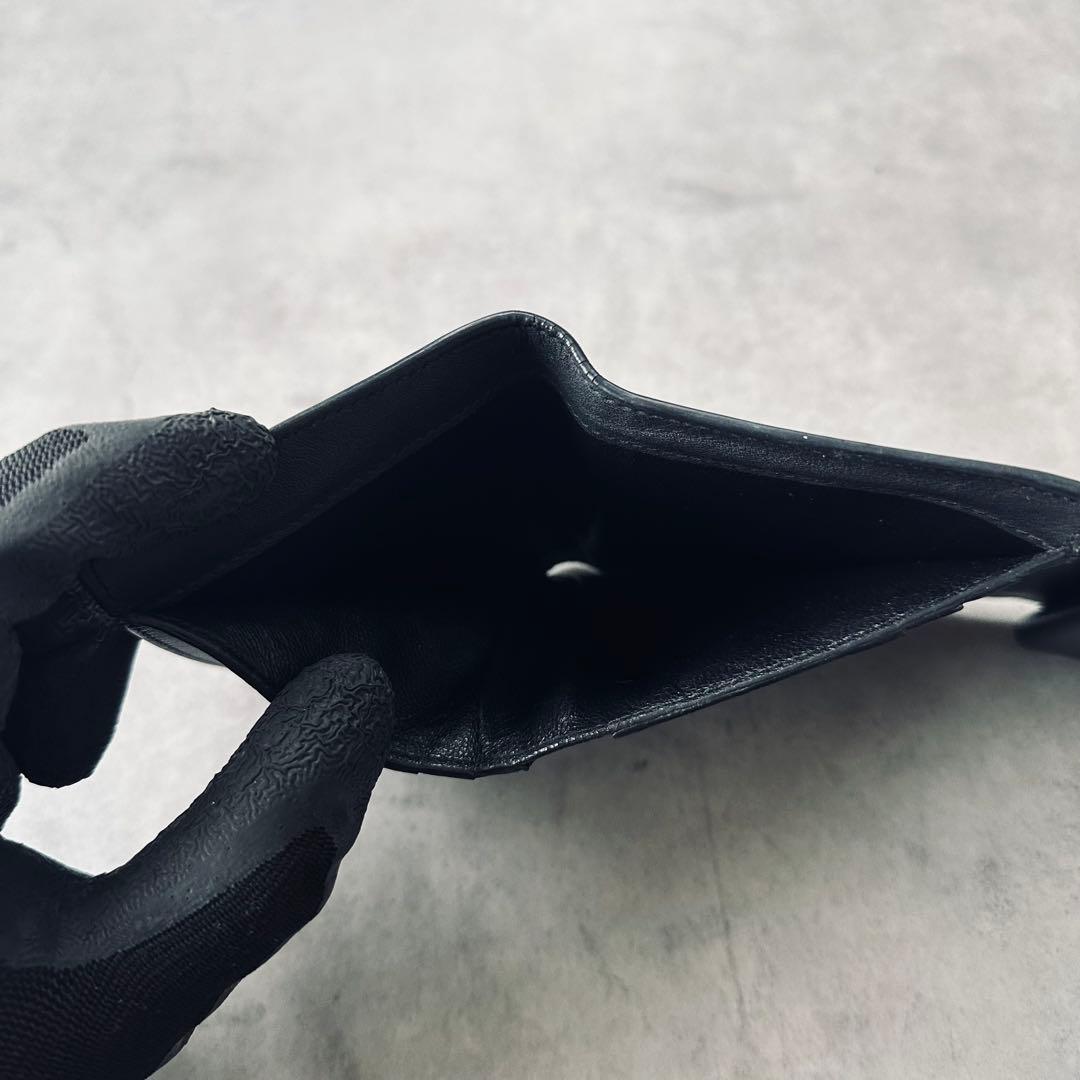 Saint Laurent Paris Yロゴ　レザー　三つ折り財布 12