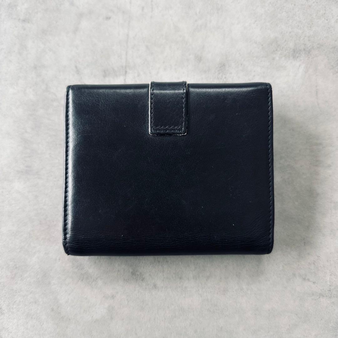 Saint Laurent Paris Yロゴ　レザー　三つ折り財布 3