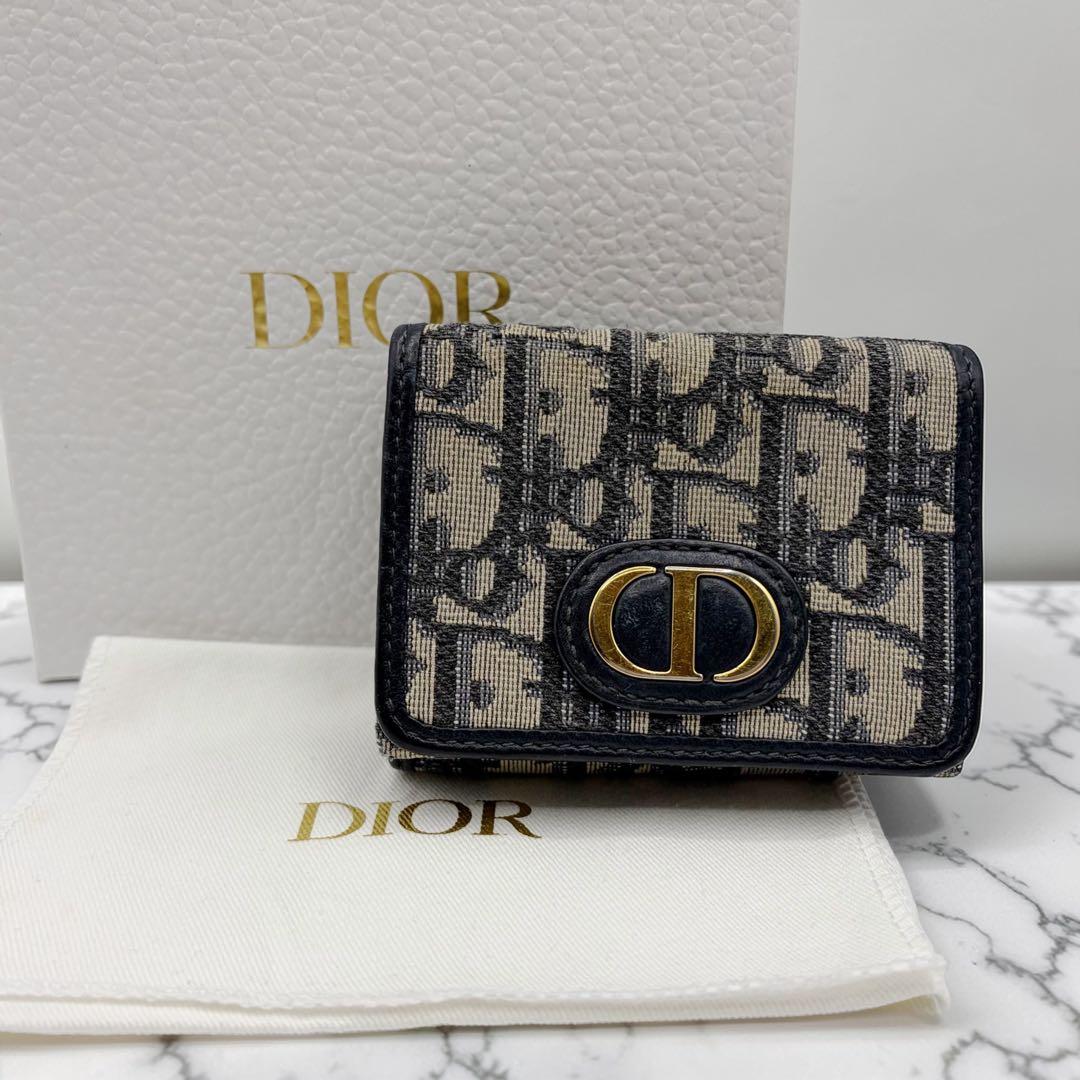 ⭐️良品⭐️ ディオール オブリーク 30モンテーニュ 三つ折り財布