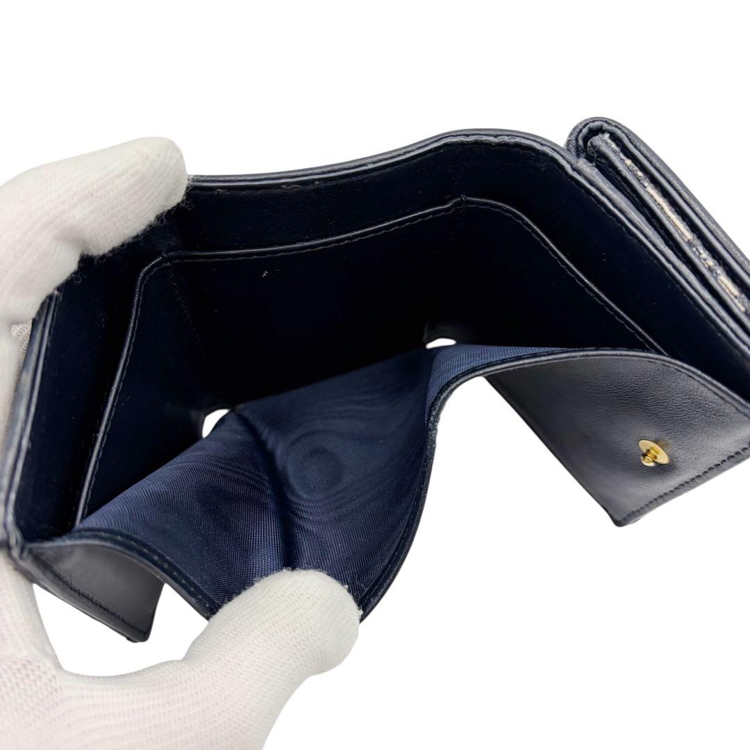 ⭐️良品⭐️ ディオール オブリーク 30モンテーニュ 三つ折り財布 6